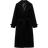 Mango Traviata Maxi Lapel Manteco Wool Coat - Black