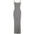 SKIMS Soft Lounge Long Slip Dress - Heather Grey