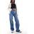 Only Hannah Jeans Med Vida Ben - Mellanblåtvättade Jeans - Vida Ben