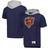 Mitchell & Ness Chicago Bears Postgame Short Sleeve Hoodie