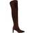 Sam Edelman Shea Over the Knee - Cafe Noir Brown Suede