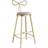 ZCEDZYSW Breakfast Bar Gold Bar Stool 103cm