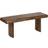 BigBuy Home Mango wood Brown Coffee Table 35x120cm