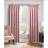 Enhanced Living Matrix Blush Pink Tape Top Curtains 46 x 90 Inch