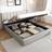 Brayden Studio Upholstered Storage 140 x 200 cm Frame Bed
