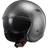LS2 OF599 Spitfire II Jeans Jet Helmet, silver, for Men