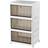 Living and Home 3-Layer Thicken Foldable Storage Box Shoe Rack