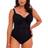 Fantasie Merissa Tie Front Swimsuit - Black