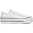 Converse Chuck Taylor All Star Leather Platform - White/Black/White