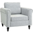 Homcom Vintage Light Grey Armchair 81cm