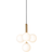 Nuura Miira Brass/Opal Pendant Lamp ∅ 38cm