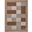 Think Rugs Brooklyn BRK04 Box Checkers Geometric Beige, Grey 160x220cm