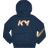 NIKE Older Kid's Kylian Mbappé Club Fleece Hoodie - Armoury Navy (FZ5321-478)