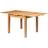 Hallowood Furniture Waverly Small Extendable Light Oak Dining Table 85x160cm