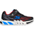 Skechers Kid's Flex Glow Elite Vorlo Sneakers - Black/Red/Blue