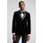 Antique Rogue Slim Fit Tuxedo Suit Jacket - Black