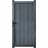 B&Q Aluminium Pedestrian Garden Gate 1150 x 1800 mm Grey