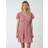 Blue Vanilla Double Ruffle Empire Shirred Mini Dress -