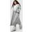 boohoo Womens Petite Belted Wool Look Trench - Grey