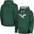 Antigua Philadelphia Eagles Throwback Logo Victory Pullover Hoodie