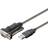 Goobay 2.0 USB A - RS-232 M-M 1.5m