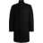 HUGO Wool Blend Coat In a Regular Fit - Black