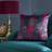 Laurence Llewelyn-Bowen Peacock Polyester 1cm H x 55cm W x 55cm D Cushion Cover Purple