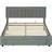 Homcom ‎UK831-804V71GY0331 King 157.5x203.5cm