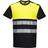 Portwest PW3 Hi-Vis Class 1 Short Sleeve T-Shirt - Black/Yellow