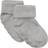 Minymo Rib Strumpor 2-Pack - Light Grey Melange