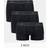 Pull&Bear Contrast Waistband Boxers - Black/Grey/Multi