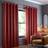 Fusion Strata Terracotta Eyelet Curtain Panel 117 x 229 cm