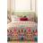 Furn Curious Lotus Set Super King Duvet Cover Pink, Orange, Multicolour, Blue, Green