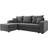 Mirjan24 Hewlet Med Divan 3-Sits Soffa 3-sits