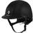 Charles Owen Ayr8 Plus Leather Look Riding Hat - Black/Black