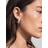 Pilgrim Feel Earrings 2-In-1 Set - Silver