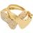 Pilgrim Connect Ring - Brass/Gold