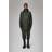 Rains Cargo Long Jacket - Green
