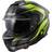 LS2 Integralhjelm FF808 Stream II Fury - Sort/Hi-Vis Gul