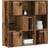 vidaXL 90 x 28 x 90 cm Konstrueret Træ Bogreol 90cm