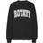 ROTATE Birger Christensen Sunday Heavy Crewneck Cotton Jersey Sweatshirt - Black