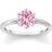 Thomas Sabo Silver Pink Zirconia Brilliant Cut Ring - Pink/Silver