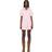 Ganni Pleated Denim Minidress - Chalk Pink