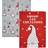 Catherine Lansfield Christmas Gnomes Kitchen Towel Grey, Red (75x50cm)
