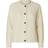 Selected Femme Slflulu LS Knit Short Cardigan - Hvid