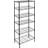 Harbour Housewares Adjustable Wire Unit 6 Tier Shelving System