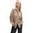 Topshop Skjorte I Satin - Champagnefarvet