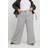 Yours Curve Wide Leg Joggers - Grey