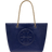 Tory Burch Ella Patent Chain Tote - Tory Navy