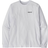 Patagonia Men's Long Sleeved P 6 Logo Responsibili Tee - White